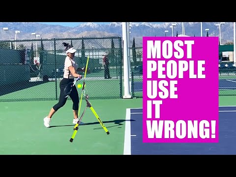 Improving With The Topspin Pro Tennis Training Aid