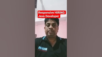 💼 Java Developer Jobs 2025 | Responsive SaaS Company Hiring
