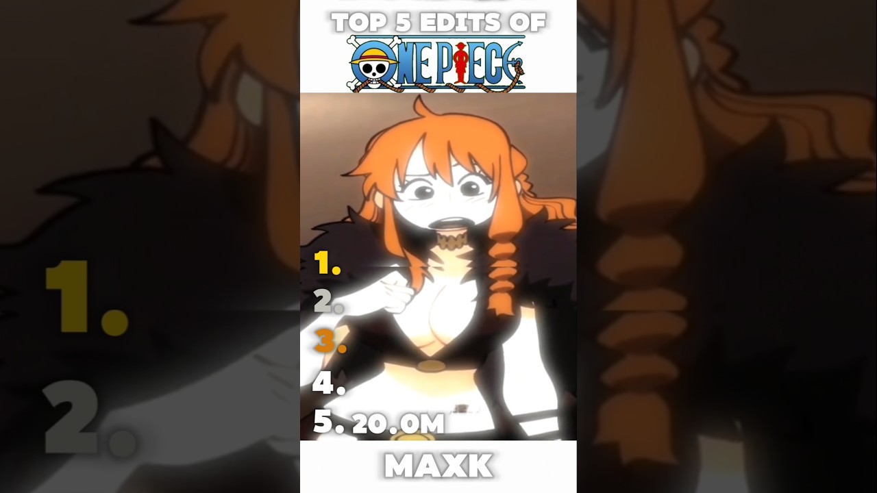 TOP 5 EDITS OF ONE PIECE 🔥 
