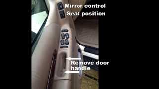 2000 Ford Explorer Door Speaker Install