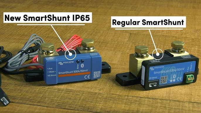 Victron SmartShunt 500A/50MV IP65 Bluetooth Battery Monitor