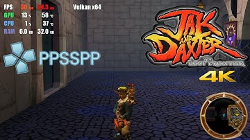 PPSSPP 1.11.3 | Jak & Daxter The Lost Frontier 4K UHD | PSP Emulator Gameplay