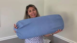 Review Of Simian Yoga Bolster Pillow Premium Meditation Bolsters Supportive Rectangular Cushion