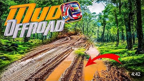 How to add mud off - road map mod in-Bus simulator indonesia | Bussid Offroad Map Mod