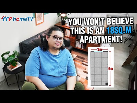 How to Live Big in a Small Apartment (18 SQ.M ONLY)