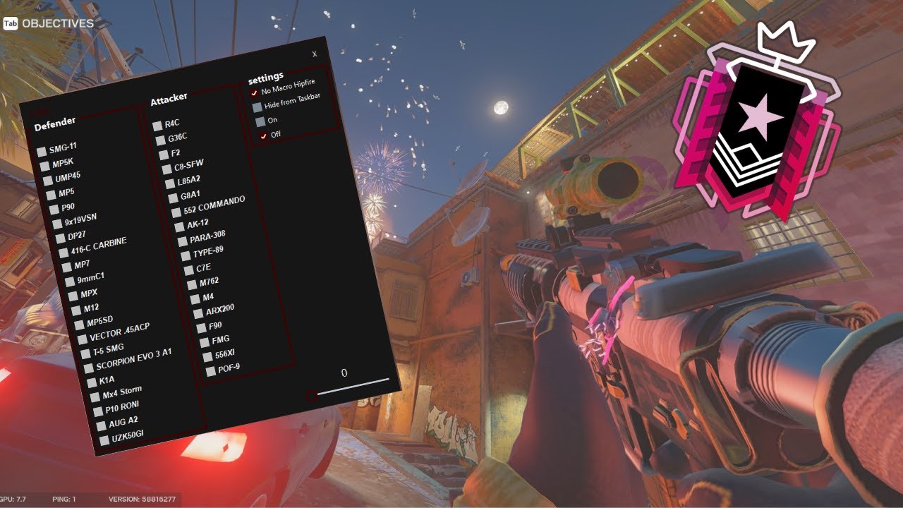 Best 2,50$ R6 macro - YouTube