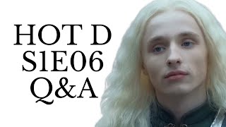 House of the Dragon S1E06 live Q&amp;A discussion