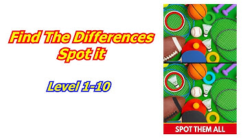 Find The Differences - Spot it Game Walk Through