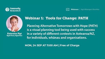Webinar   Tools for Change  Kataraina Pipi Ngāti Porou, Ngāti Hine