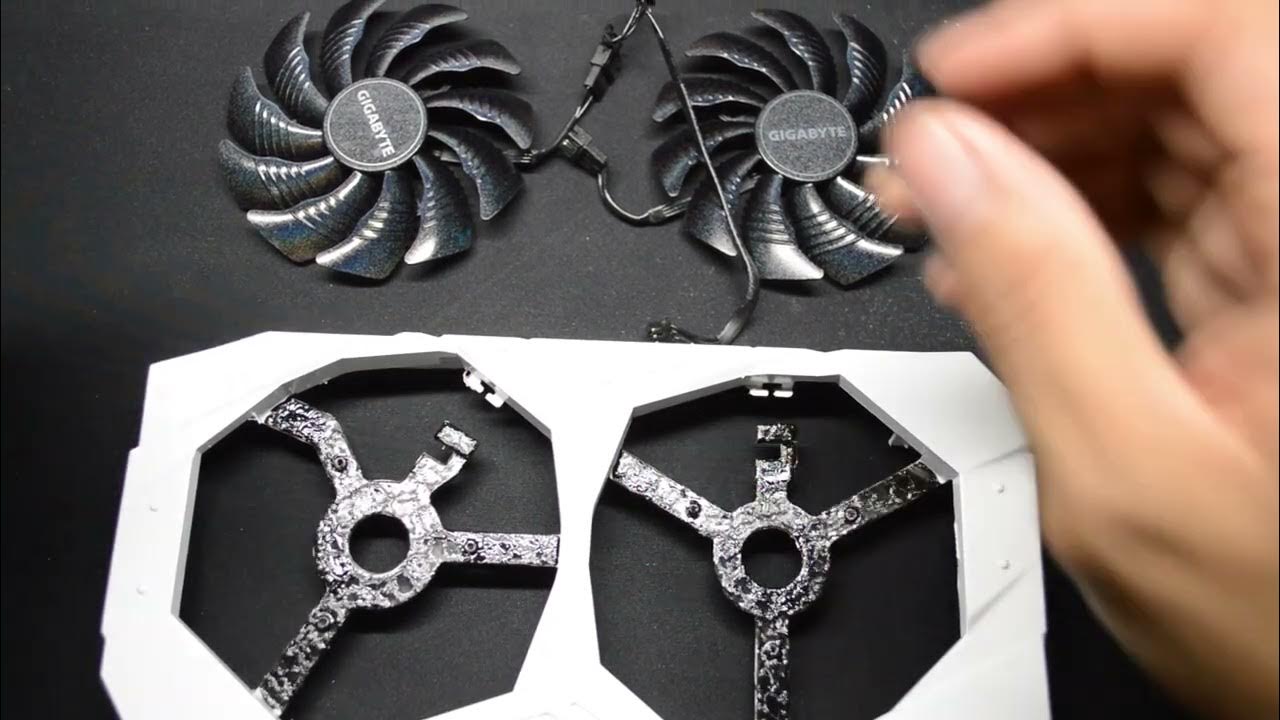 How to remove graphic card fan plate (Custom paint GPU) YouTube