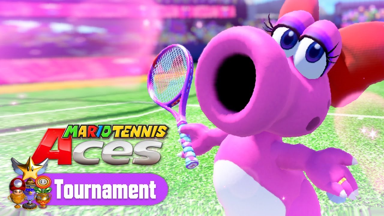 Mario Tennis Aces - Tournament Mode: All Cups (Birdo Gameplay)