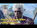 Secret Dialogue in Act 1 When Killing Astarion - Baldur's Gate 3