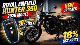 Finally Royal Enfield Hunter 350 2026 Model Review | New Updates | Price After 18% GST Rules |