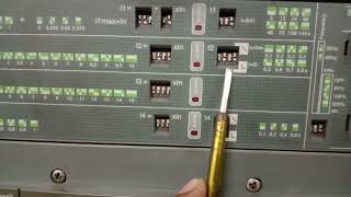 ABB ACB PR121/P relay ki setting please subscribe and like