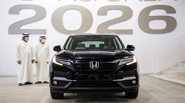 New 2026 Honda Pilot Unveiled! Next-Level Family SUV Arrives! 🚨🏁 | Latest Review!