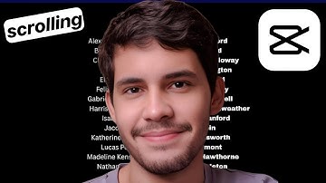 Vertical Scrolling or Rolling End Credits Text CapCut PC Tutorial - 2025
