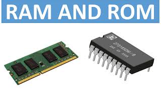 MAIN MEMORY || DIFFERENCE BETWEEN RAM AND ROM || PRIMARY MEMORY || COMPUTER BASICS