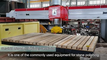 Hualong Machinery HLDM-1800 single head automatic granite marble stone polishing machine