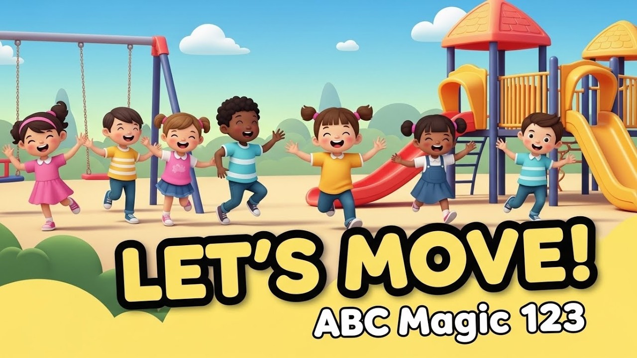 123 Exercise Exercise & Movement Fun for Kids 🤸♂️ | Active Learning Story | ABC ...