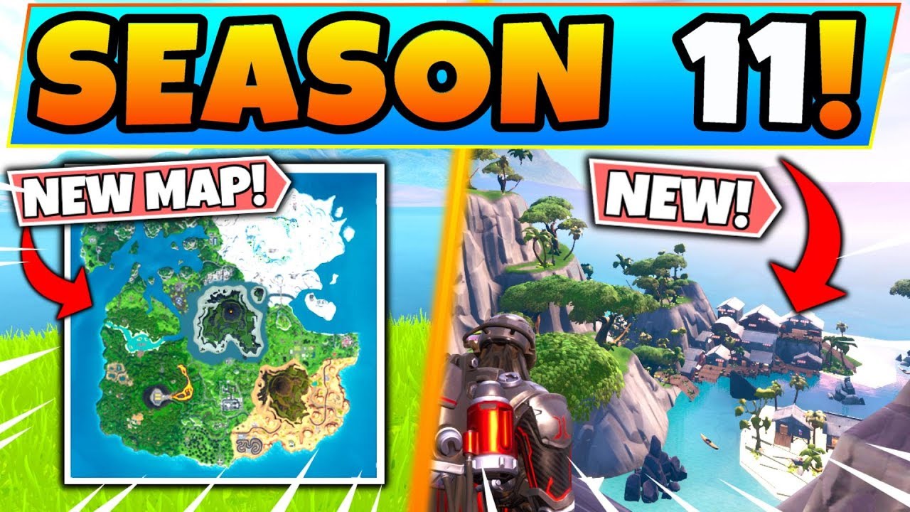 *NEW* Fortnite SEASON 11 MAP REVEALED! (Fortnite Battle ...