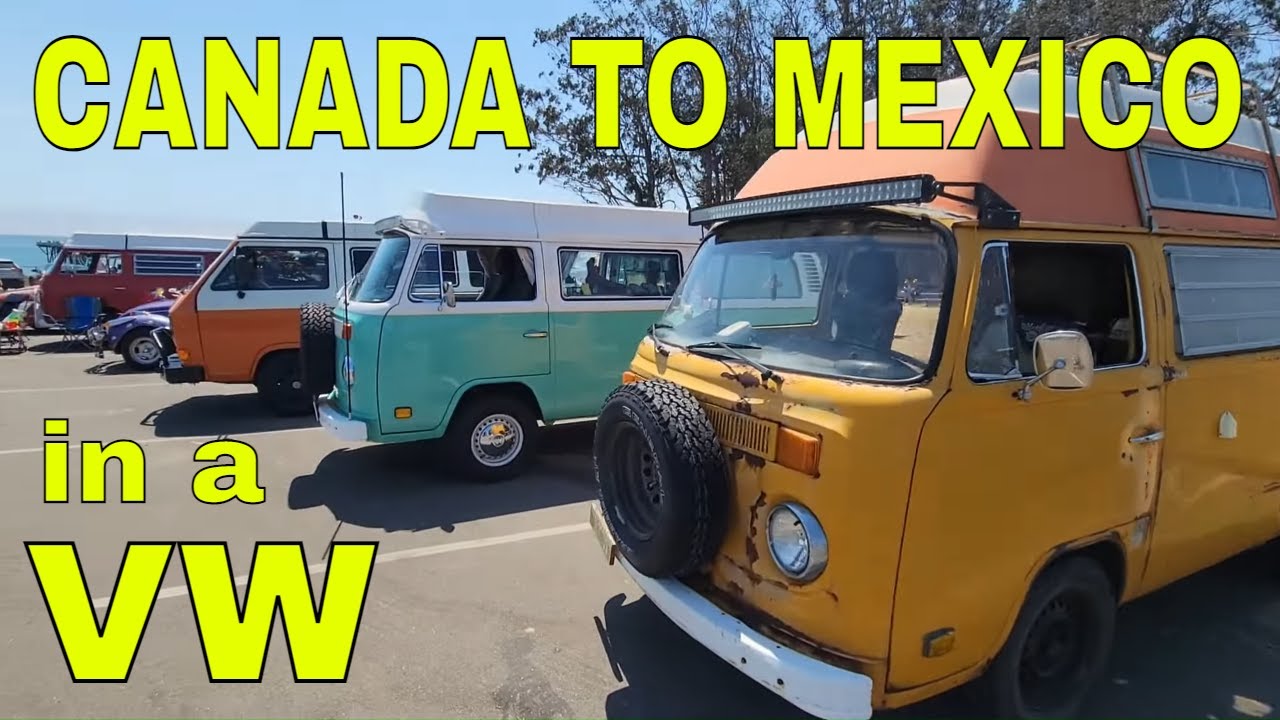 Airhead Parts VW Treffen — Canada to Mexico Cruise, Pacific Grove Car Show & VW Fun