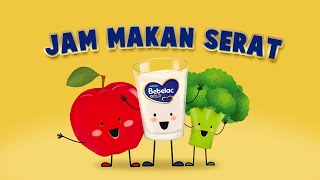 Yuk, Tonton Video Jam Makan Serat Dance bersama si Kecil sambil Bernyanyi \u0026 Tirukan Gerakannya!
