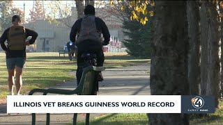 Illinois veteran breaks Guinness World Record