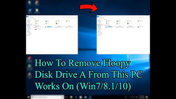 How to remove Floppy Disk Drive A from this Pc 100% Working Real!!