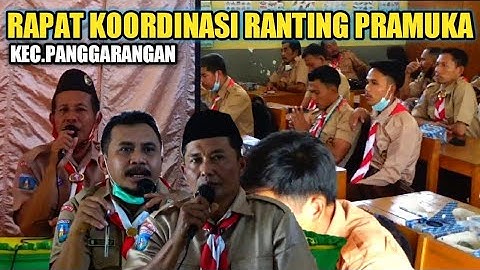 RAPAT KERJA KUARTIR RANTING GERAKAN PRAMUKA