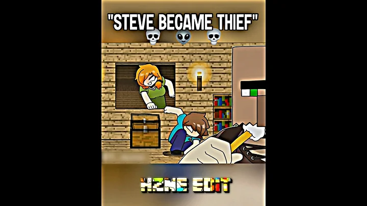 Steve and Alex Became Thieves Cursed Minecraft Moments ft. Trollface..!💀 #memes