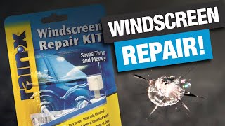 How to Repair a Windscreen Chip or Crack! Using a $35 Rain-X Windshield Repair Kit DIY Fix XR6 Turbo