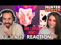 Hisoka vs Kastro 😱 | Hunter x Hunter Episodes 31 & 32 Reaction | First Time Watching