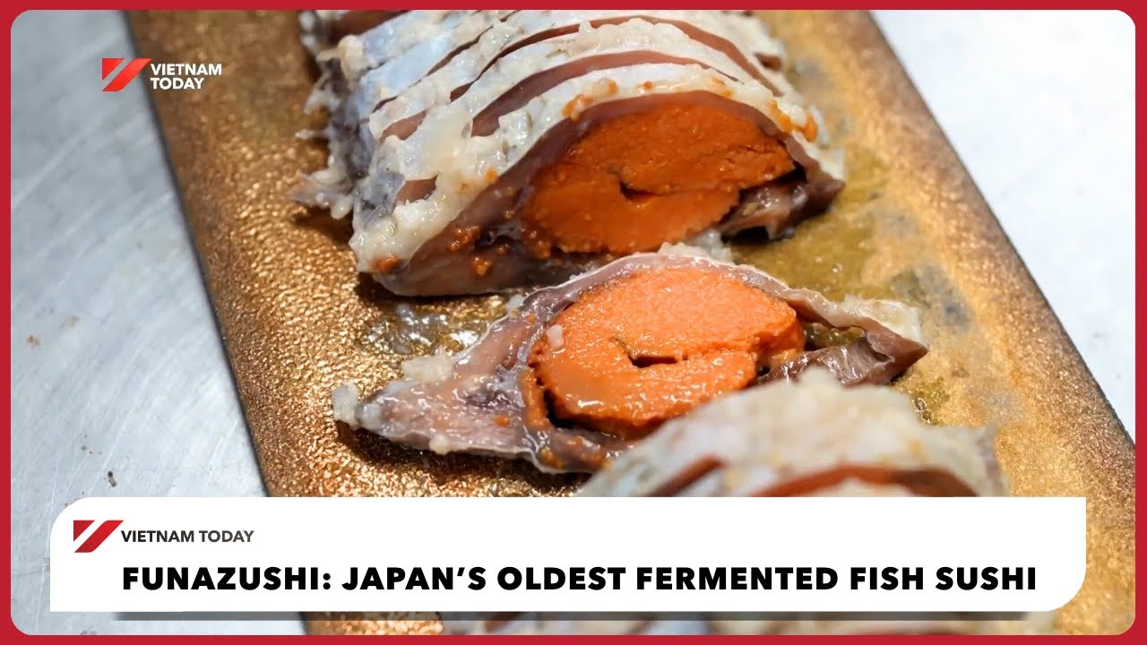 Фуназуси: старейшие в Японии суши из ферментированной рыбы | Vietnam Today
