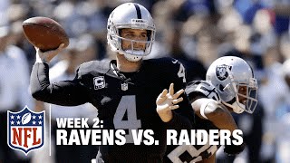 Derek Carr Passes to Michael Crabtree for 29-yard TD | Ravens vs. Raiders | NFL