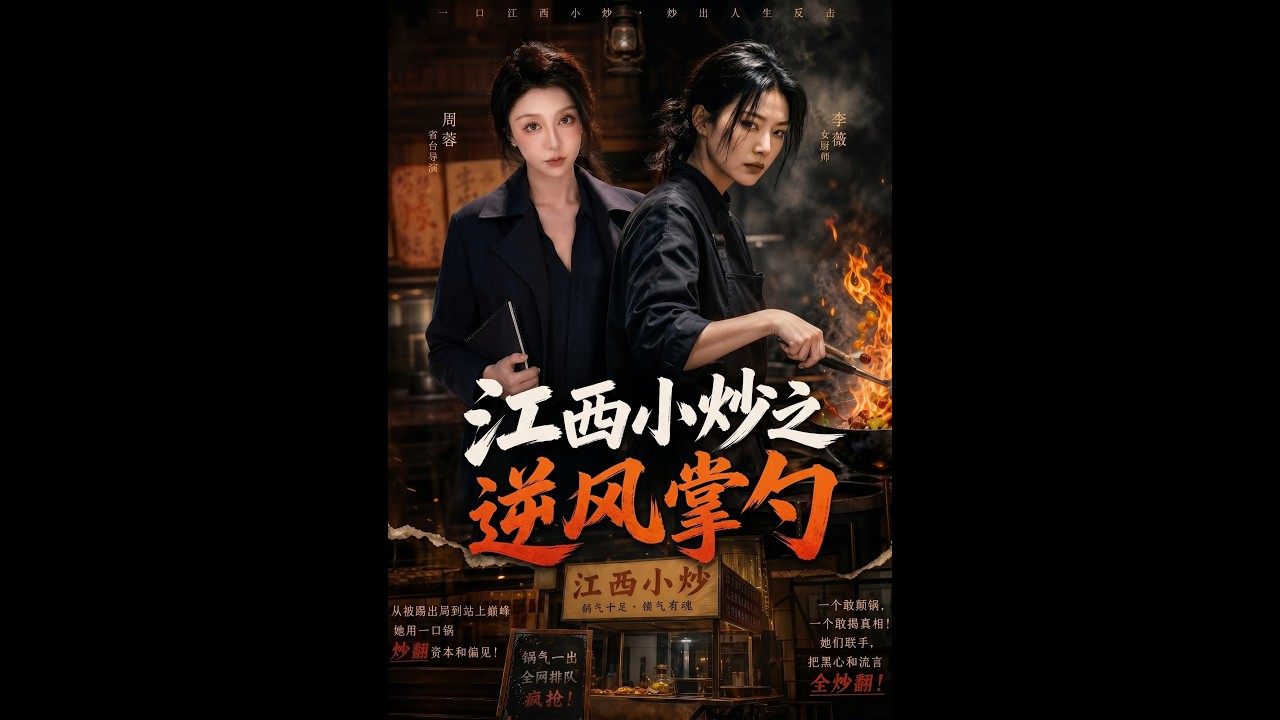 【一口气看完】《江西小炒之逆风掌勺》#短剧 #AI短剧 #逆袭 #drama #爽剧 #鲨鱼先生