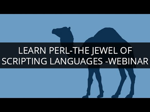Learn Perl - The Jewel of Scripting Languages | Edureka