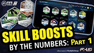 FC Mobile (FIFA) - SKILL BOOSTS complete guide - Part 1 of 3