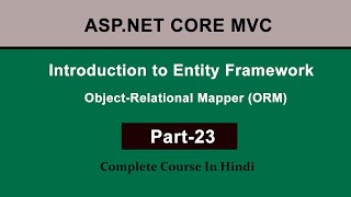 Introduction to Entity Framework Core | ASP.NET Core