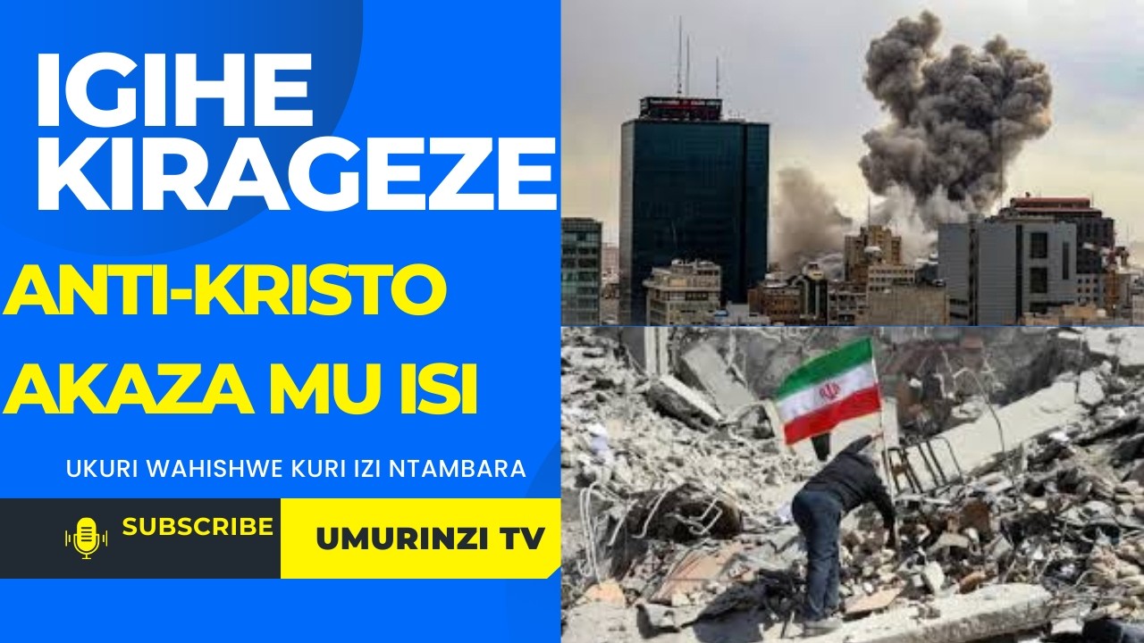 IGIHE CYO KUZANA ANTI-KRISTO MU ISI CYAGEZE😡☠️😢IZI NTAMBARA NI IZA NYUMA ITORERO MWEZWE😢