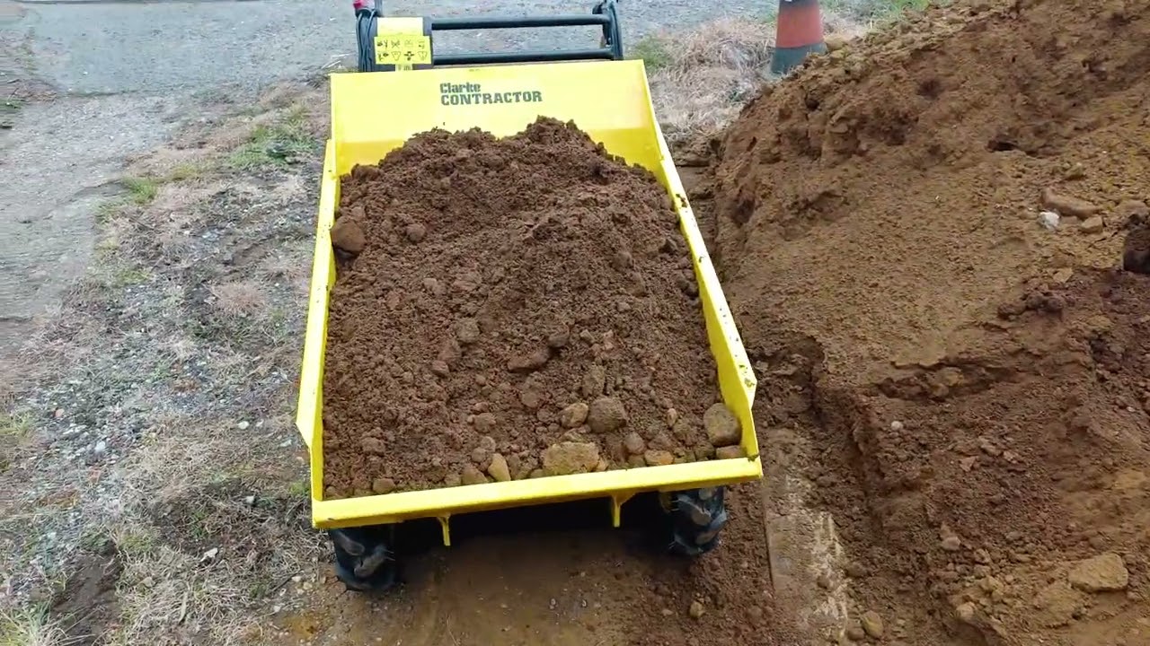 Clarke CDT300 300kg Petrol Mini Dumper Truck From Machine Mart