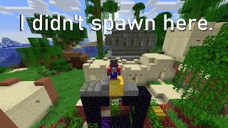 Speedrunning a World found by a PRO Seedfinder but faster (4:59)