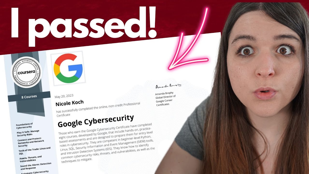 ⁣Google Cybersecurity Certification Review | My Thoughts, Pros , Cons,  is it worth it?