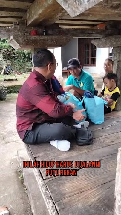 Tali kasih kepada Putu Rehan, anak yatim piatu yang baru sj ditinggal orang tuanya