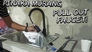 CHEAPEST PULL OUT FAUCET IN THE WORLD! | UNBOXING + INSTALLATION!