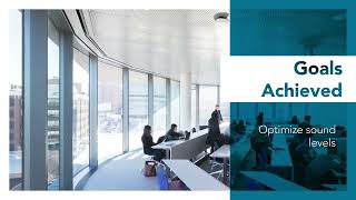 Rockfon Case Study: Custom Metal Ceilings at Columbia Business School
