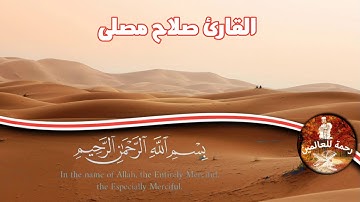 ما أجملها تلاوة هادئة تريح وترقق القلوب | صلاح مصلى