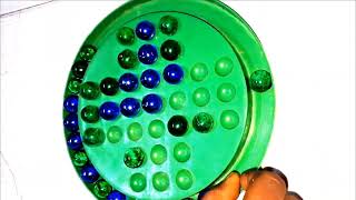 Peg solitaire game play/ Answer / indoor games/