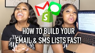 GROW YOUR EMAIL AND SMS MARKETING LISTS FAST & SIMPLE | TROYIA MONAY