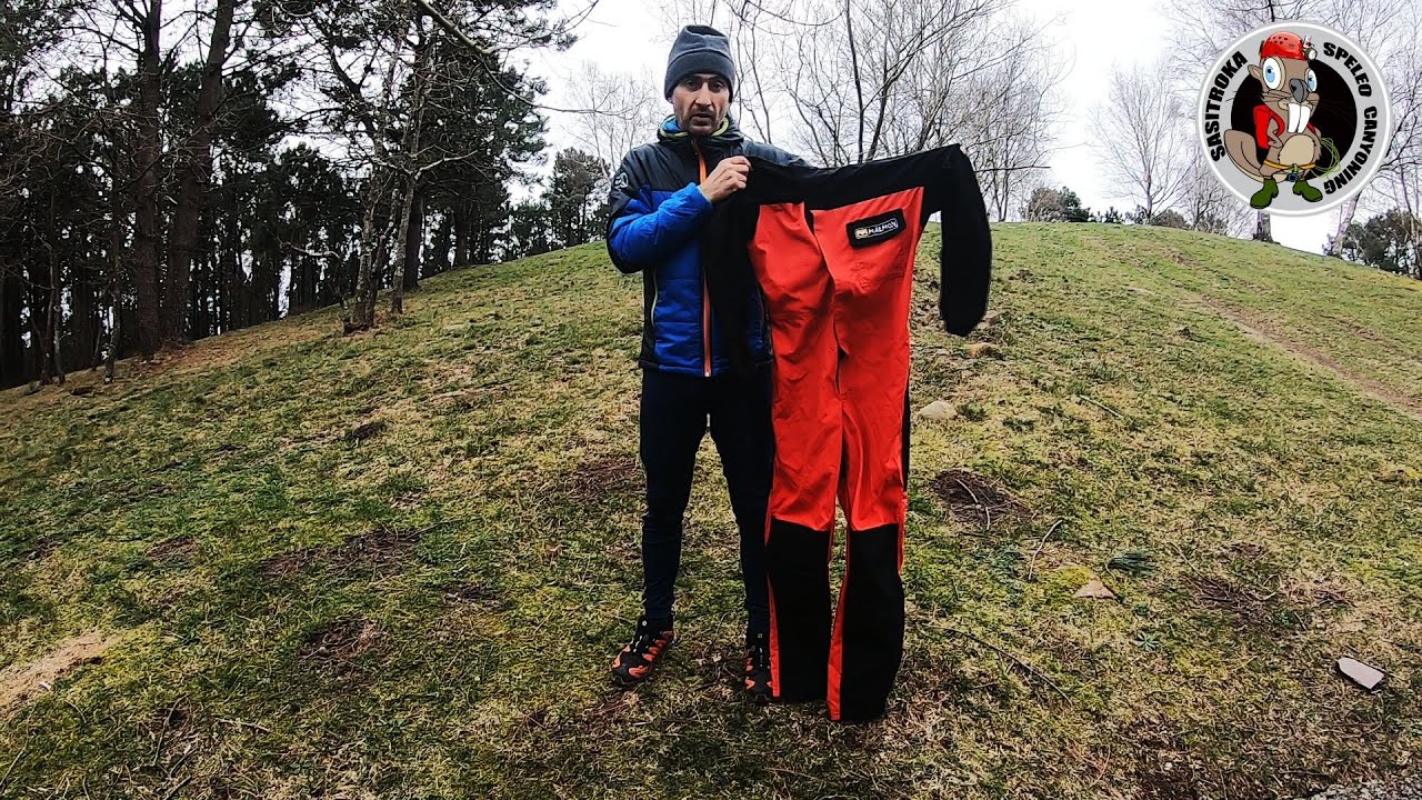 Mono exterior para espeleología. MALMON sport evo. Ropa espeleología