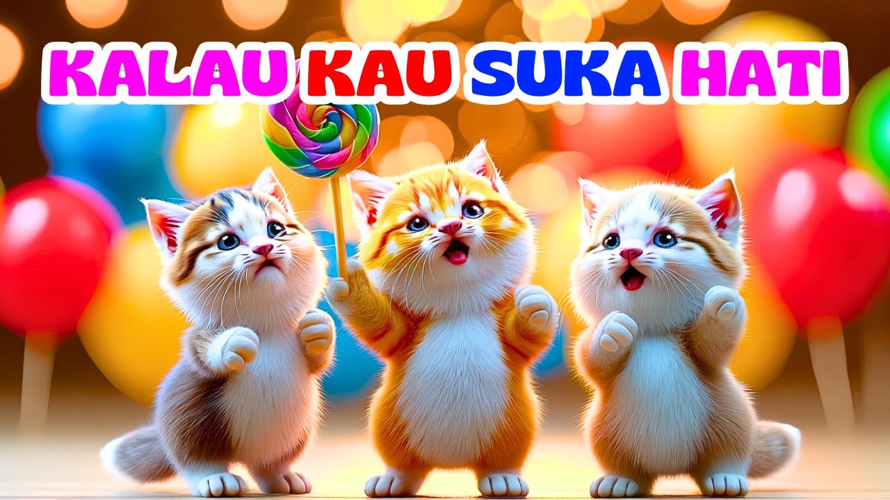 Kalau Kau Suka Hati Tepuk Tangan ❤️ Lagu Anak Balita Indonesia Viral Terbaru